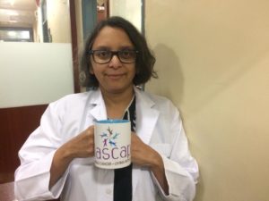 Dr. Jayita from Tata Memorial Hospital Supporting Jascap